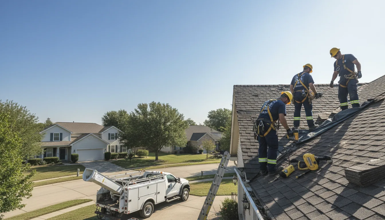 Emergency Roof Repair in Ninnekah, OK near me